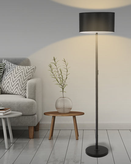 EMITTO Modern LED Floor Lamp Stand Reading Black-1973193948923039751