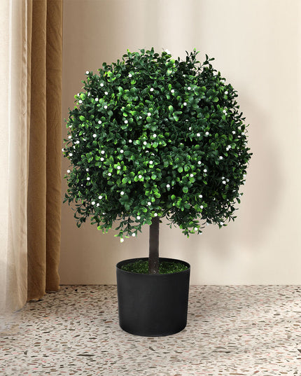 Lambu Artificial Boxwood Topiary Ball Tree-1975420332667965447