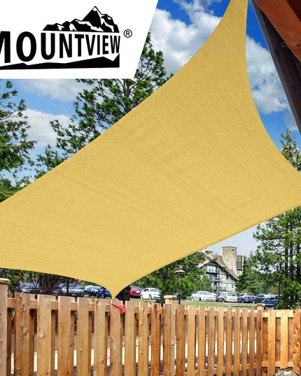 Mountview Sun Shade Sail Cloth Canopy Sand 180-1973193754177310727