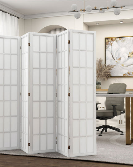 Levede 6 Panel Room Divider 170cm Freestanding Screen-1973193605967384583