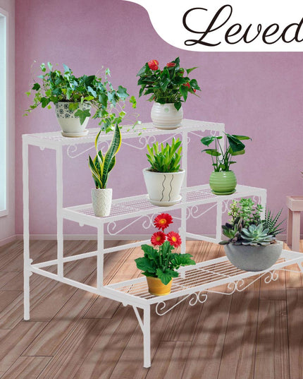 Levede Plant Stands Outdoor Indoor Metal-1973193770203746311