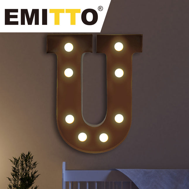 LED Metal Letter Lights Free Standing-1973194149826007047