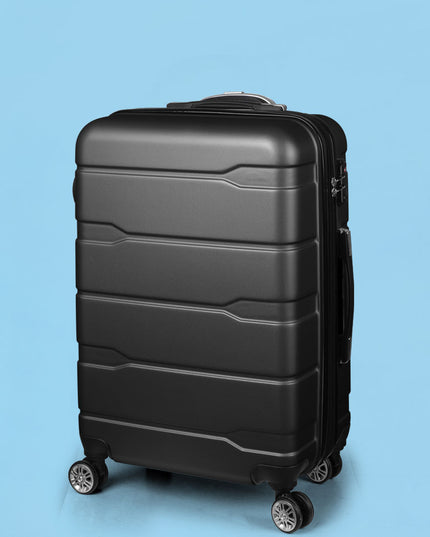 Slimbridge 28" Inch Expandable Luggage Black 28 inch-1973193943302672391