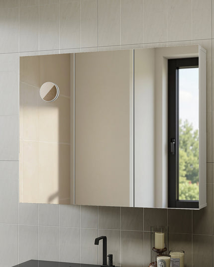 Levede Bathroom Mirror Cabinet 90CM-1975420348539211783