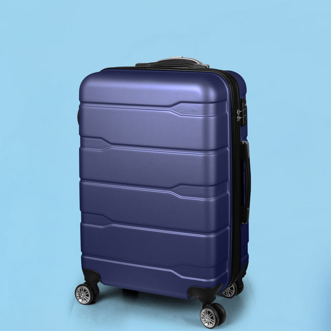 Slimbridge 28" Inch Expandable Luggage Navy 28 inch-1973193943508193287
