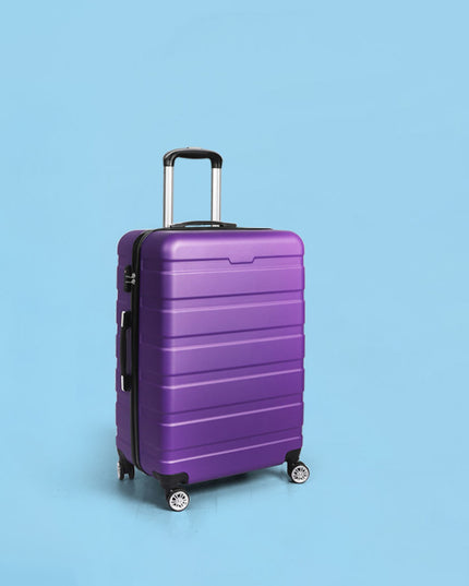 Slimbridge 20" Carry On Luggage Case Purple 20 inch-1975420480173248519