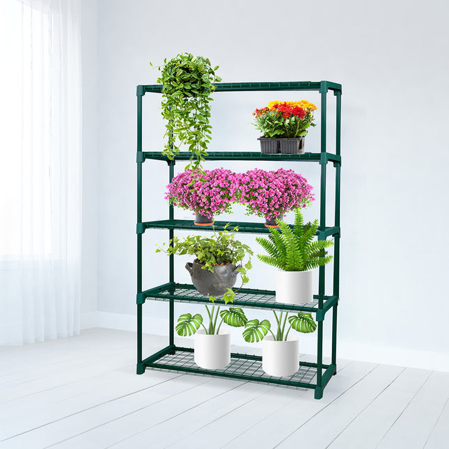 Levede 2x5 Tier Plant Shelve Garden-1973193776654585863