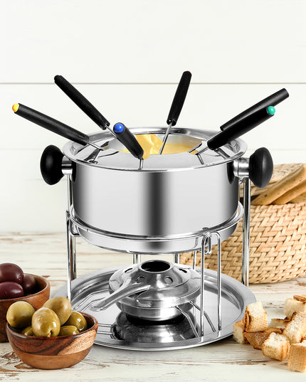 Toque Classic Fondue Set 12pcs Stainless-1973193928341590023