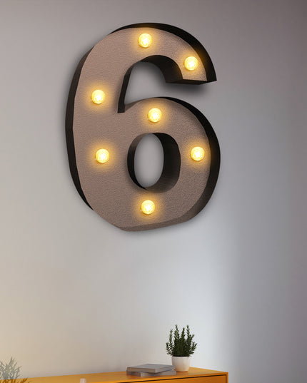 LED Metal Number Lights Free Standing-1973194150882971654
