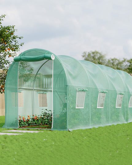 Lambu Greenhouse Walk-In Green House Shed 4M-1975420384794775558