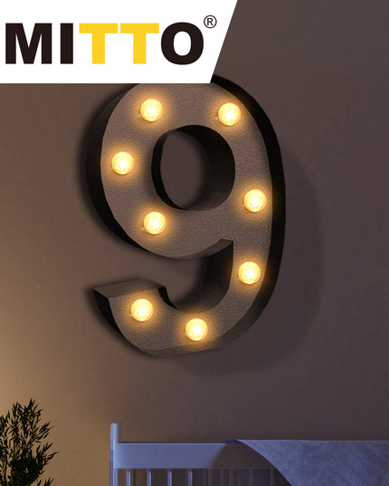 LED Metal Number Lights Free Standing-1973194202405801991