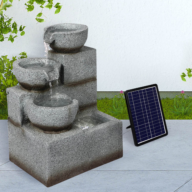 Lambu Solar Fountain Water Bird Bath-1975420371297505287
