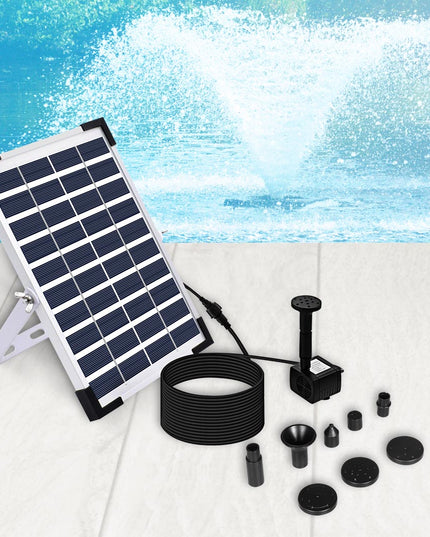 Solar Fountain 5W Powered Water Power-1973193769079672839