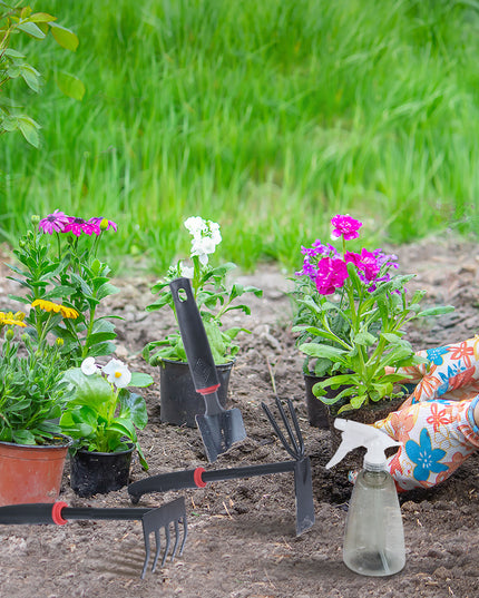 Lambu Gardening Hand Tools 7PC with Storage Bag-1975420464029372423