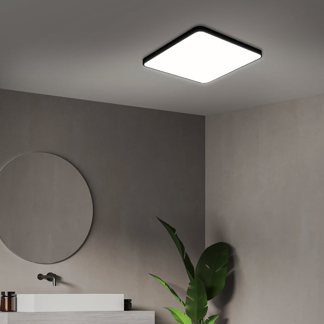 EMITTO 3-Colour Ultra-Thin 5CM LED Ceiling 36W Black-1975420421629153287
