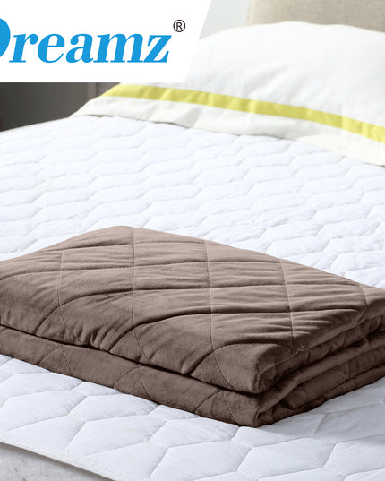 DreamZ Weighted Blanket Heavy Gravity Mink 9KGS-1975420481972604935