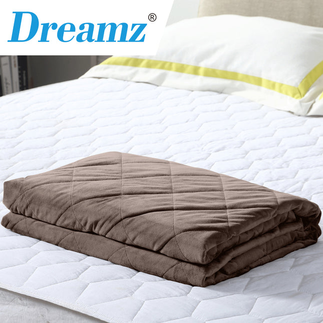 DreamZ Weighted Blanket Heavy Gravity Mink 9KGS-1975420481972604935