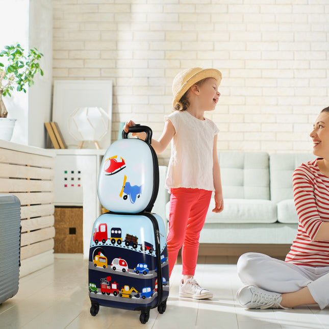 BoPeep 16''13'' 2PCS Kids Luggage Set Travel-1975420473512693767