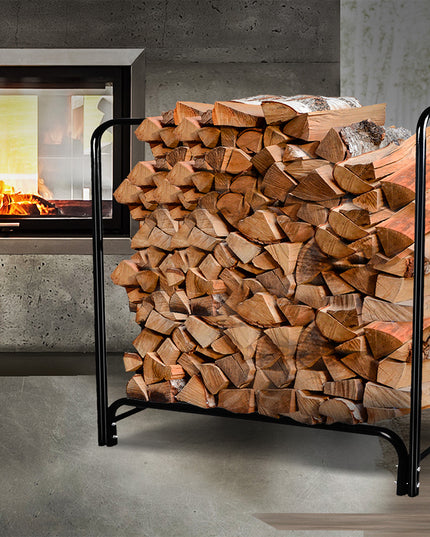 Firewood Rack Holder 4FT Fireplace Tool-1975420467707777031