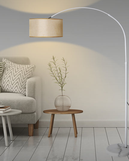 EMITTO Modern LED Floor Lamp Reading Beige-1973193953608077319
