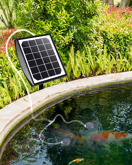Lambu Solar Oxygenator Air Pump Powered-1975420371666604039
