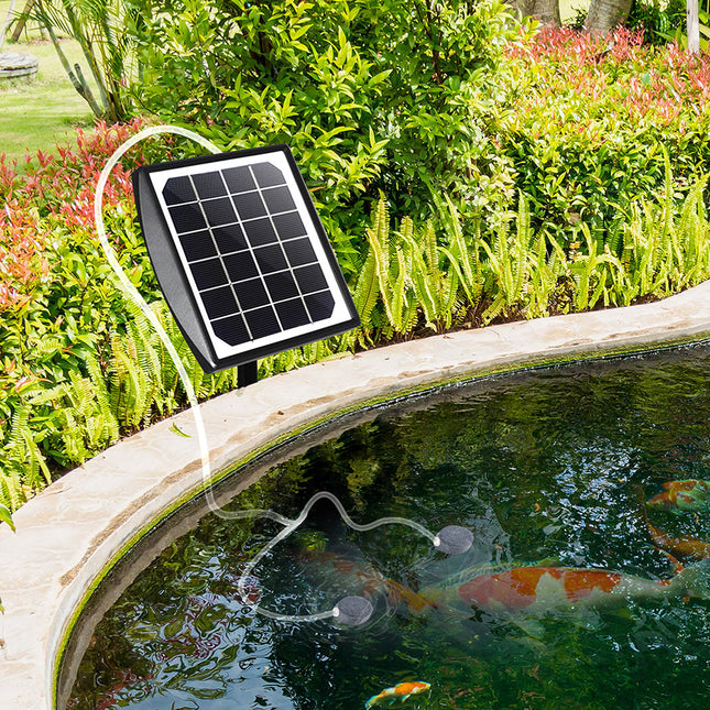 Lambu Solar Oxygenator Air Pump Powered-1975420371666604039