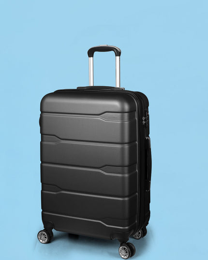 Slimbridge 24" Inch Expandable Luggage Black 24 inch-1973193943084568583