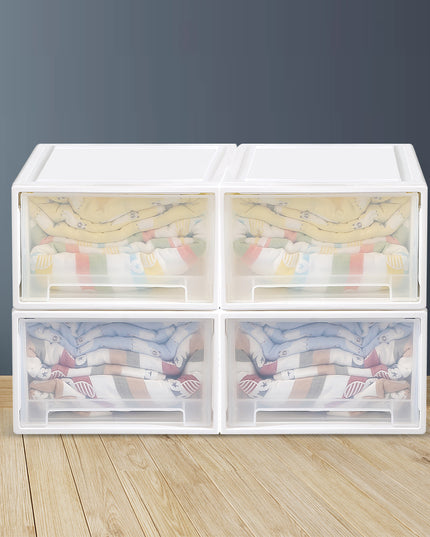 Storage Drawers Large Stackable Containers L 3PK-1973193710355222534