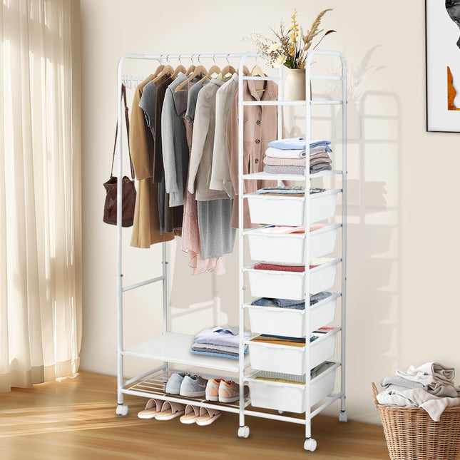 Levede 94CM Clothes Rack Stand Heavy Duty Hanging-1973193530797068295