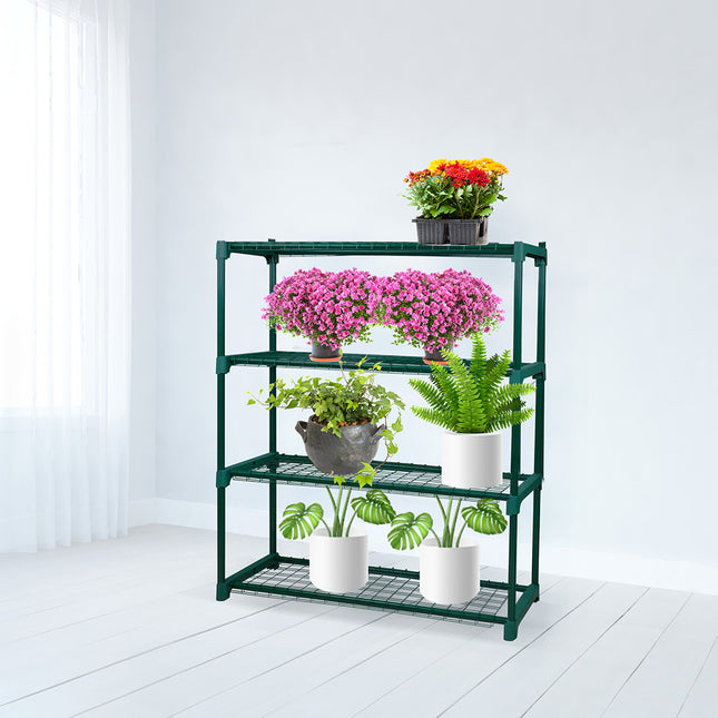 Levede 2x 4 Tier Plant Stand Shelves-1973193770933555207