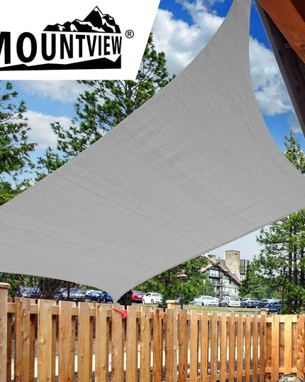Mountview Sun Shade Sail Cloth Canopy Charcoal 180-1973193753988567047
