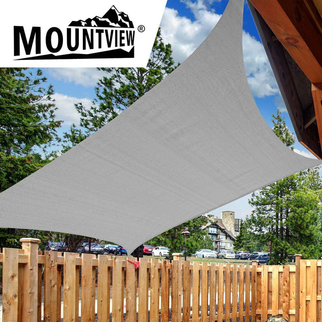 Mountview Sun Shade Sail Cloth Canopy Charcoal 180-1973193753988567047