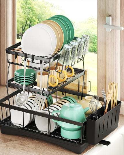 Toque Dish Drying Rack Plate Drainer Cup Holder-1975420347033456647