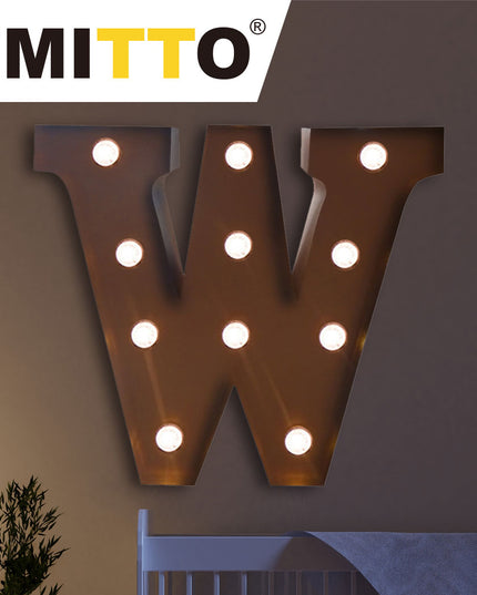 LED Metal Letter Lights Free Standing-1973194150023139335