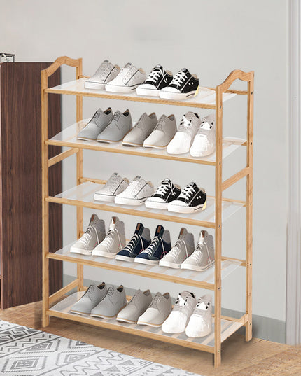 Levede Bamboo Shoe Rack Storage Wooden-1975420510300934151