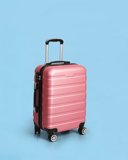 Slimbridge 20" Carry On Luggage Case Rose Gold 20 inch-1973193939502632967