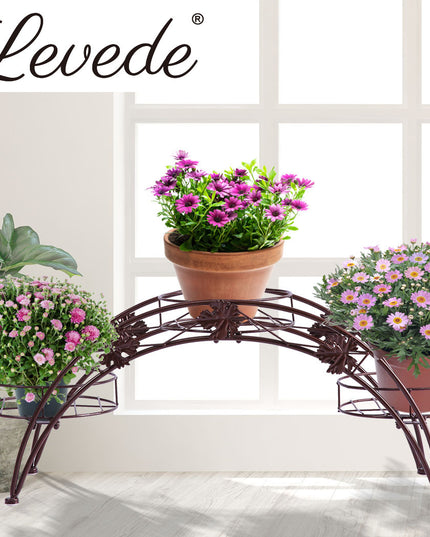 2X Plant Stand Outdoor Indoor Metal Bronze-1973193771344596999