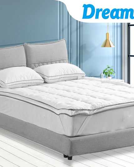 DreamZ Luxury Bedding Pillowtop Mattress King single-1973193977284923399