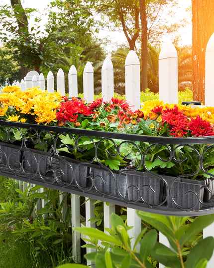 Levede Plant Stand Outdoor Indoor Home Black Oval-1973193776281292807