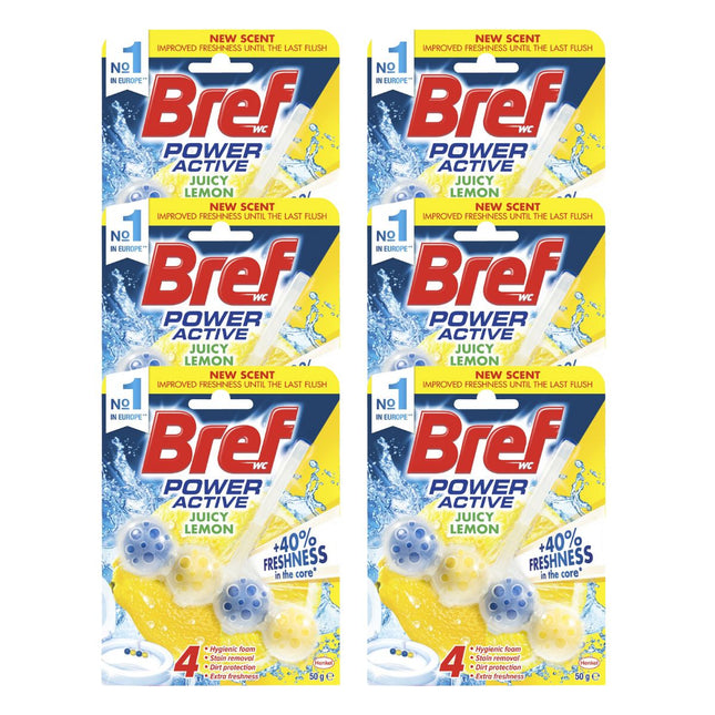 Bref Power Active Juicy Lemon 50g x6-1984023719185616896