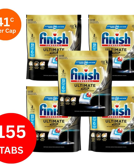 Finish Ultimate Plus x 155 Baking Soda Dishwasher Tablets-1973193596073021443