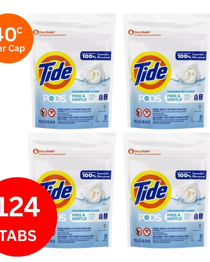 Tide Gentle Cold Water x 124 Laundry Pods-1984023738034819075