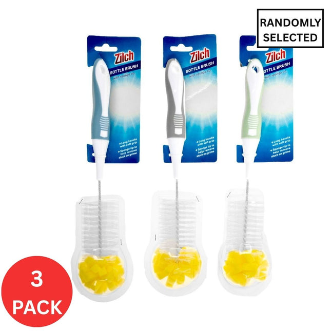 3x Zilch Bottle Brush with Sponge Tip-1973193608613990400