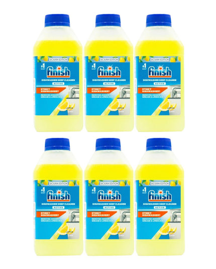 Finish 250ml Dishwasher Cleaner Lemon x6-1984023727712636929