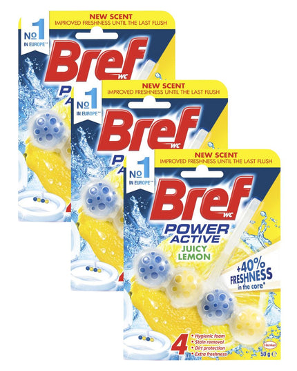 Bref Power Active Juicy Lemon 50g x3-1973193592499474434