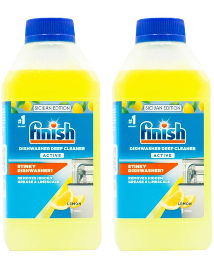 Finish 250ml Dishwasher Cleaner Lemon x2-1973193596588920834