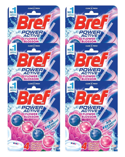 Bref Power Active Fresh Flowers 50g x6-1984023719340806144