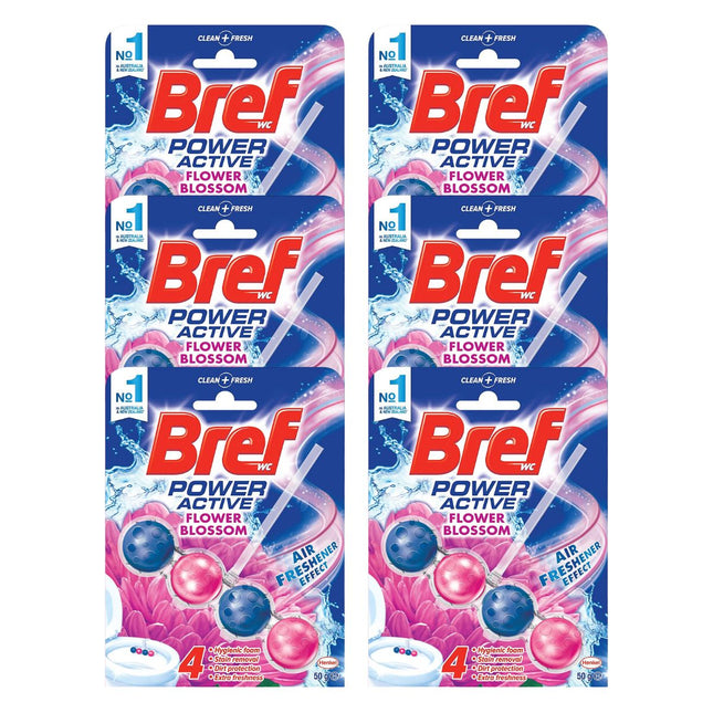 Bref Power Active Fresh Flowers 50g x6-1984023719340806144