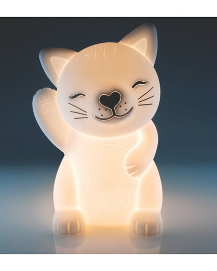 Lil' Dreamers Cat Soft Touch LED Light-1984023728937373699