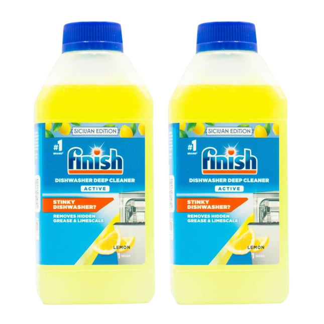 Finish 250ml Dishwasher Cleaner Lemon x2-1973193596588920832